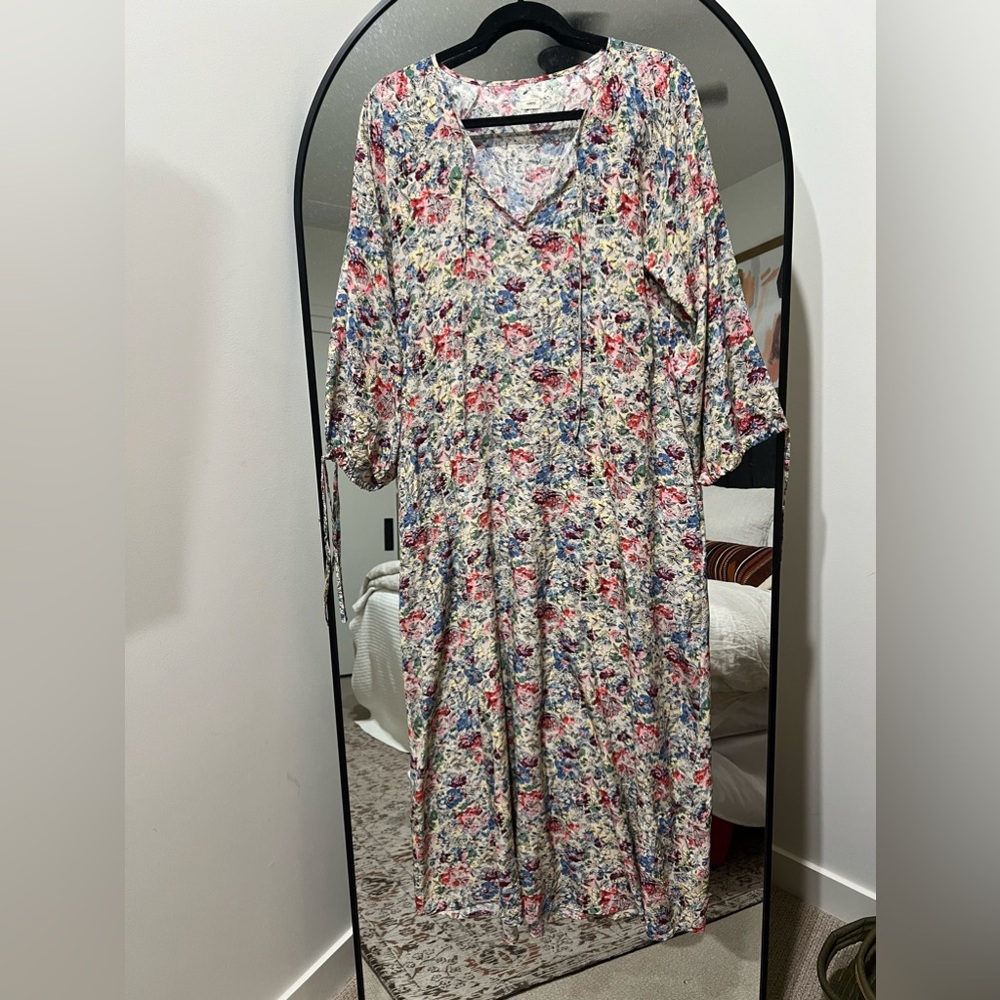 Warm Nomad Tie Dress